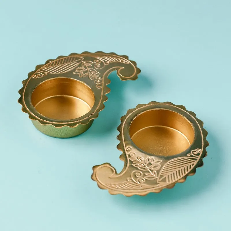 AuraSpot Tea Light Candle Holder - Set of Two media 4