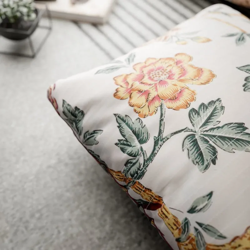 Bloom Crest Cotton Cushion Covers - Set Of Three media 5