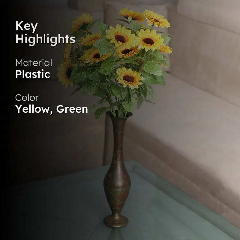 Artificial Sunflower Stick - Set Of Two media 2