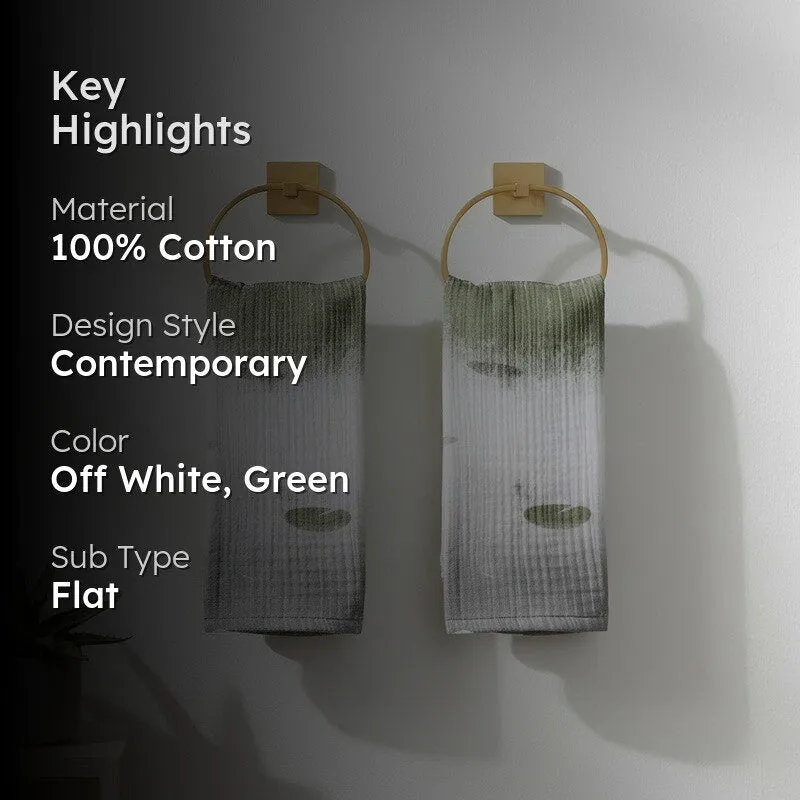 Pureva Cotton Hand Towel - Set Of Two media 2