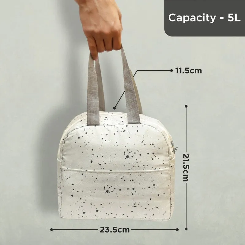 Tektri Polyester Lunch Bag - White media 6