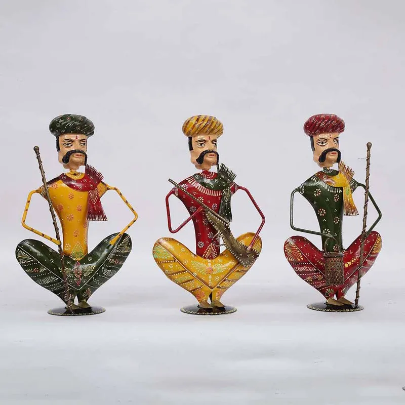 Tribal Troupe Showpiece - Set Of Three media 4