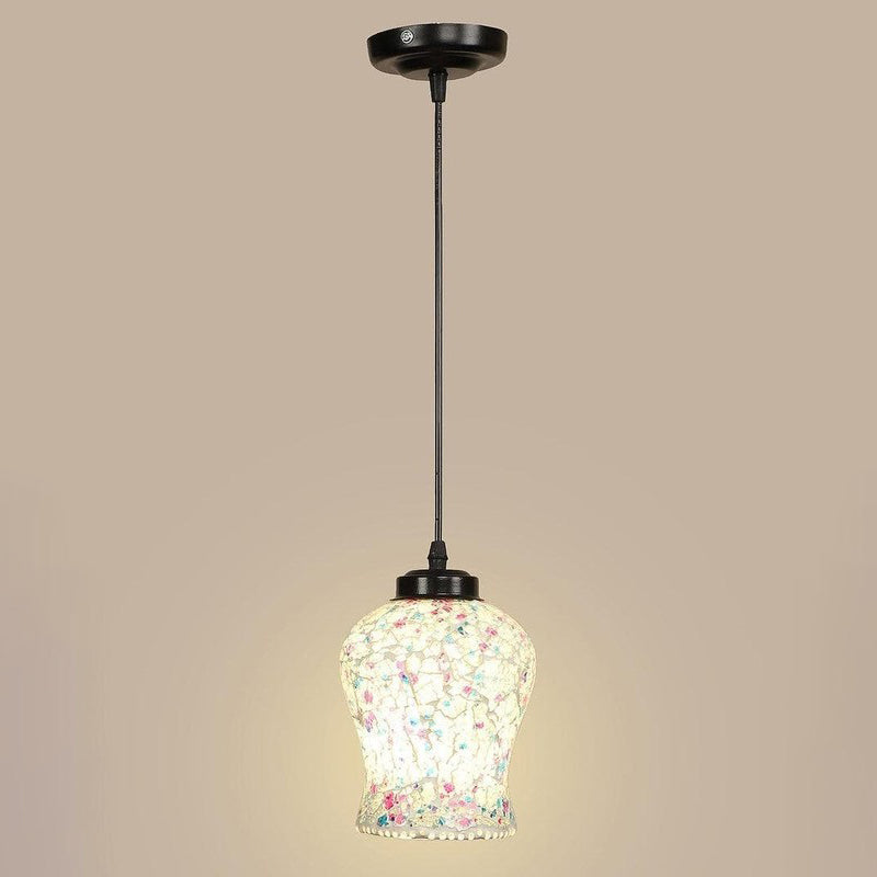 Indigo Delight Glass Ceiling Lamp media 5