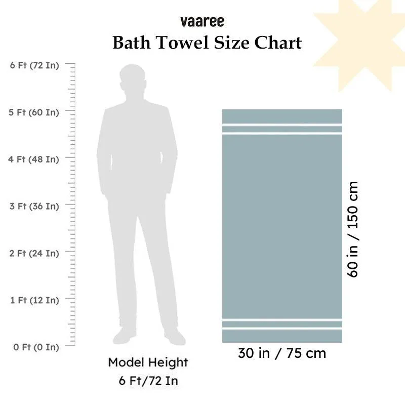 Nazeera Bath Towel - Set Of Two - 8