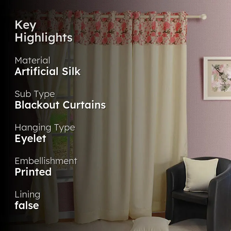 Swayam Bella Bloom Curtain media 2
