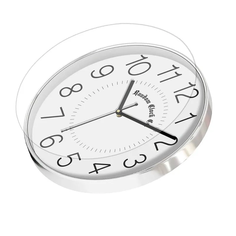 Evertick Premium Silent Sweep Wall Clock - Grey media 5