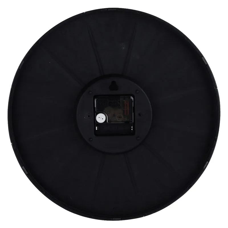 Caldre Analog Wall Clock -Black & Gold - 7