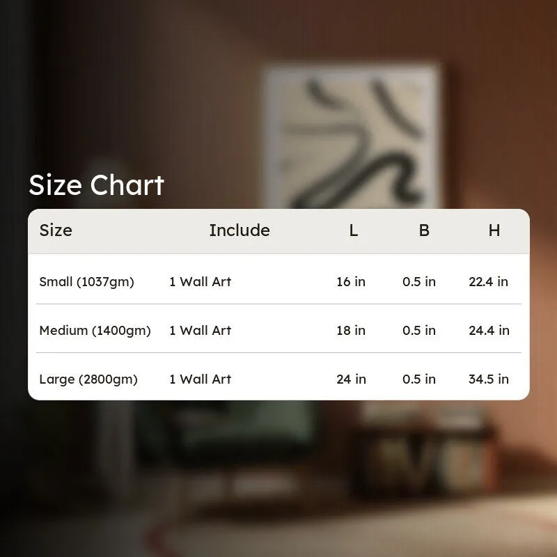 Fluid Balance Canvas Wall Painting With Brown Frame media 9