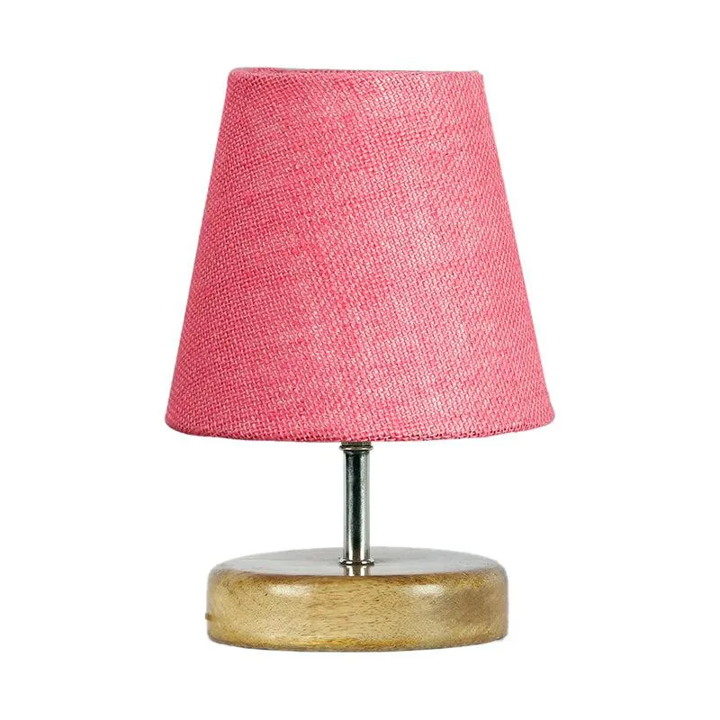 Petricho Jute Table Lamp - Pink,Brown media 4