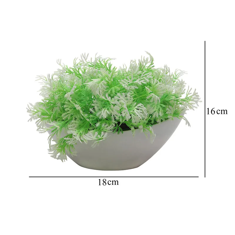 Hana Artificial Plant With Black Plastic Pot media 5