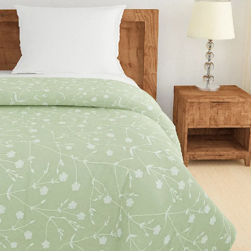 Swayam Myra Floral Cotton Comforter - 150 GSM media 5