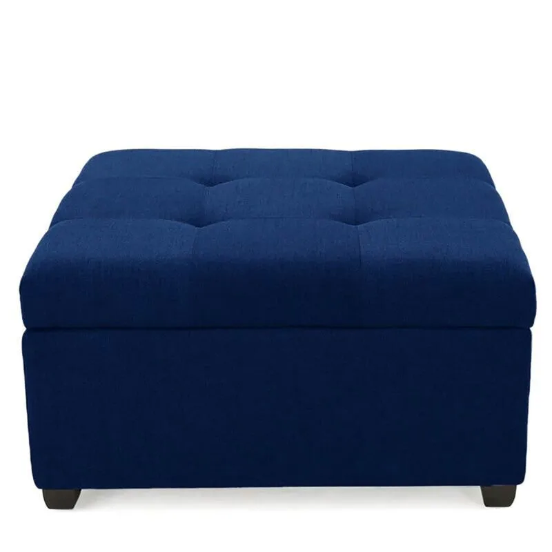 Uvaro Comelo Ottoman - Blue media 3
