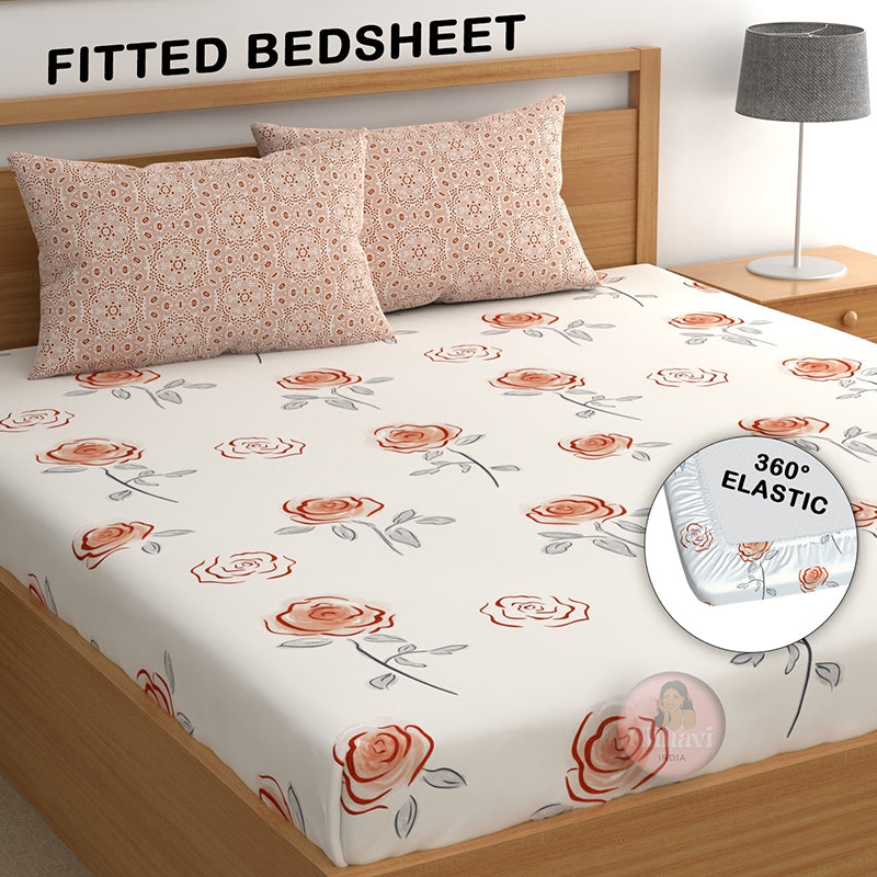 Rosita I Fitted Microfiber Microfiber Bedsheet - 150 GSM media 3