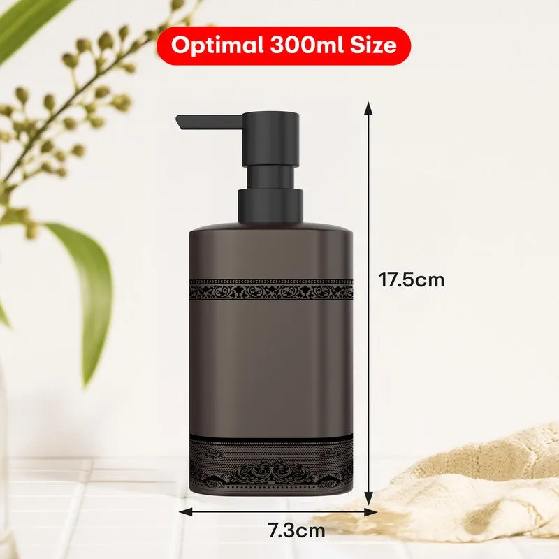 Rioware Drape Form Ceramic Soap Dispenser (300 mL) - Black media 10