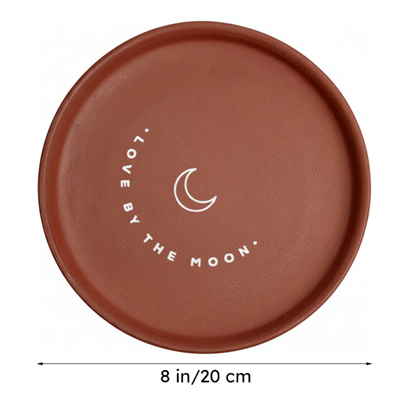 Sun & Moon Terracotta Wall Plate - Set Of Two media 6