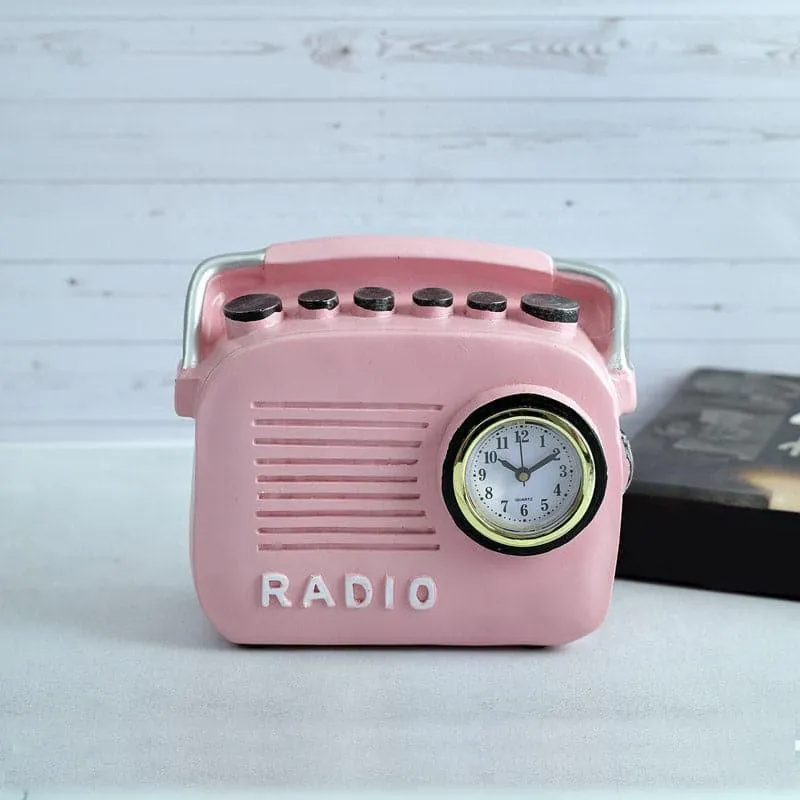 Radio Cheer Clock - PInk media 1