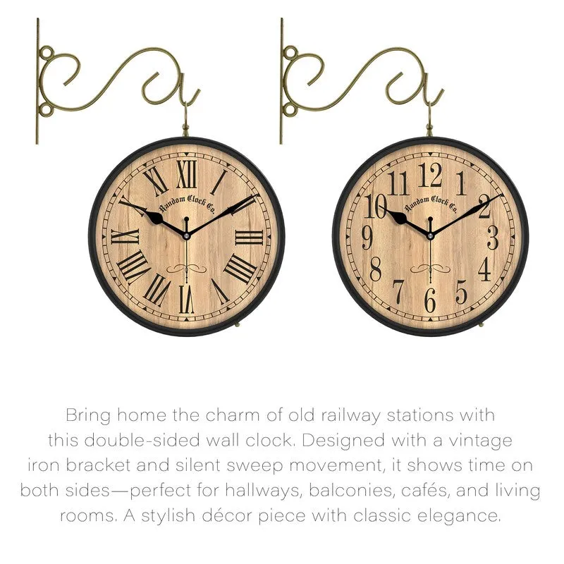 Ashcroft Double Sided Wall Clock media 5