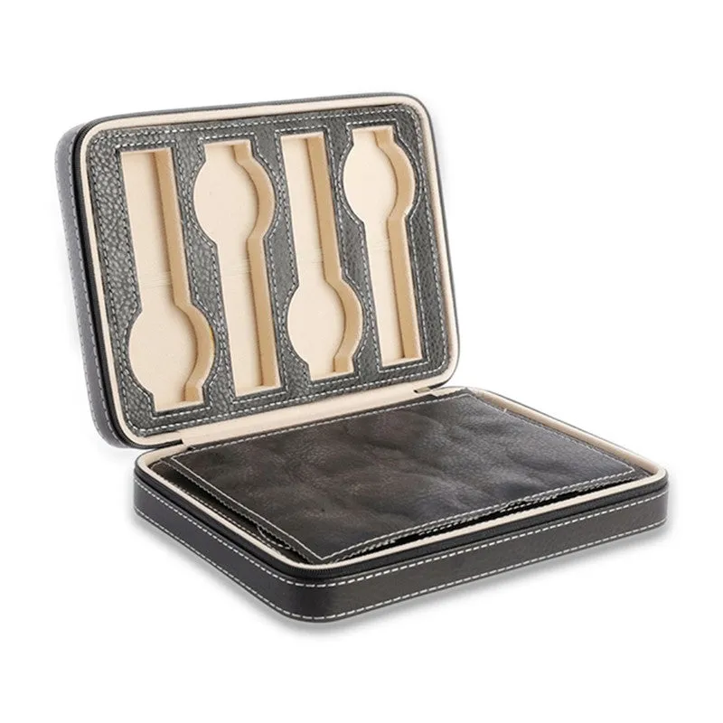 AarviDecor DeskZen Faux Leather Desk Organiser - Black media 3