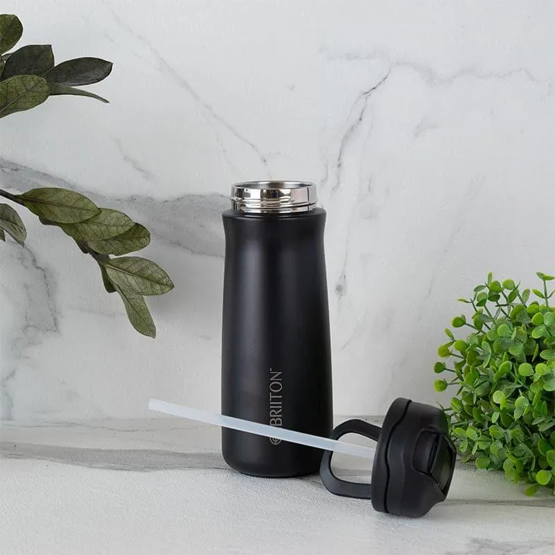 H2O Splash Hot & Cold Thermos Water Bottle (Black) - 600 mL media 5