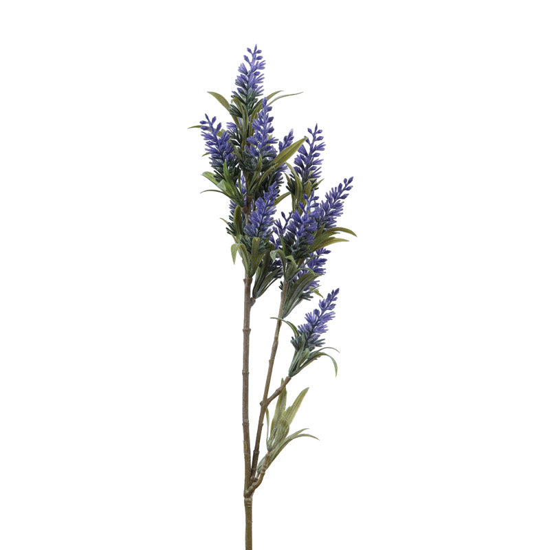 Artificial Realistic Lavender Flower Stick (Purple) - Set Of Three media 5