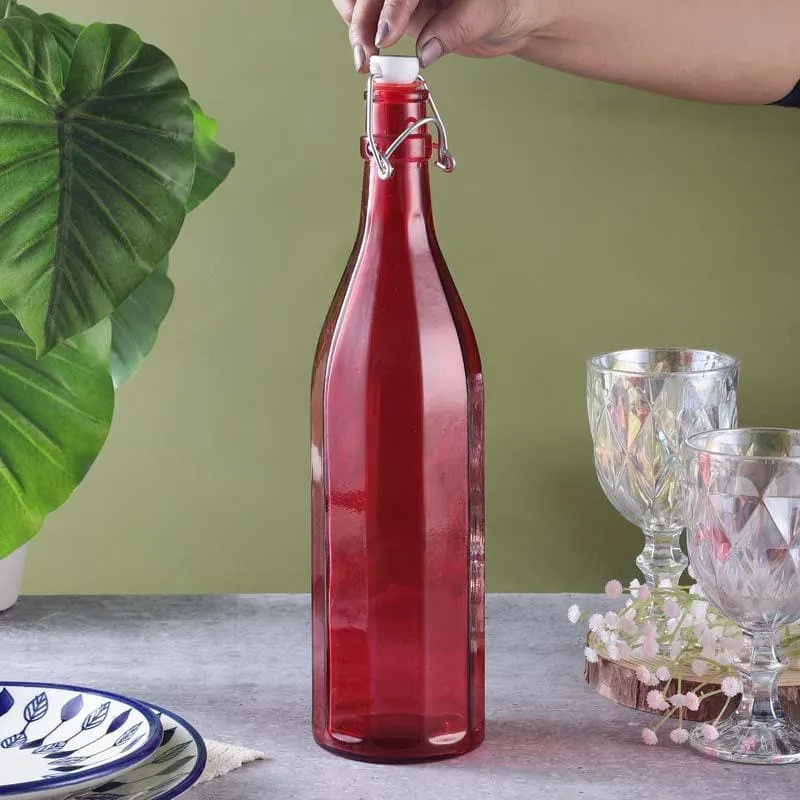Vintage Fliptop Bottle - Red media 3