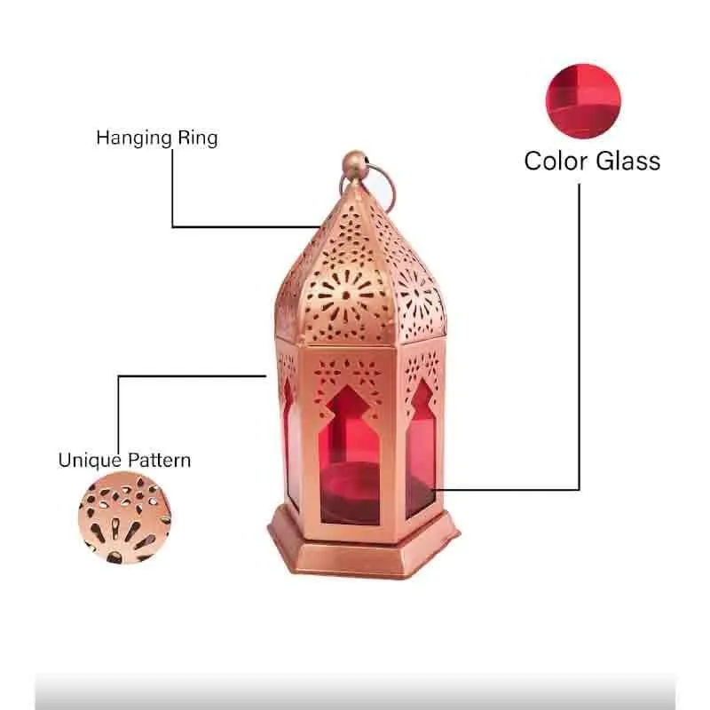 Gazal Moroccan Lantern - Set Of Two media 5
