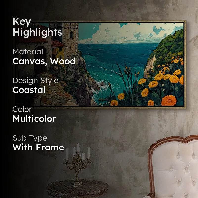 Belvedere Canvas Wall Painting With Frame media 2