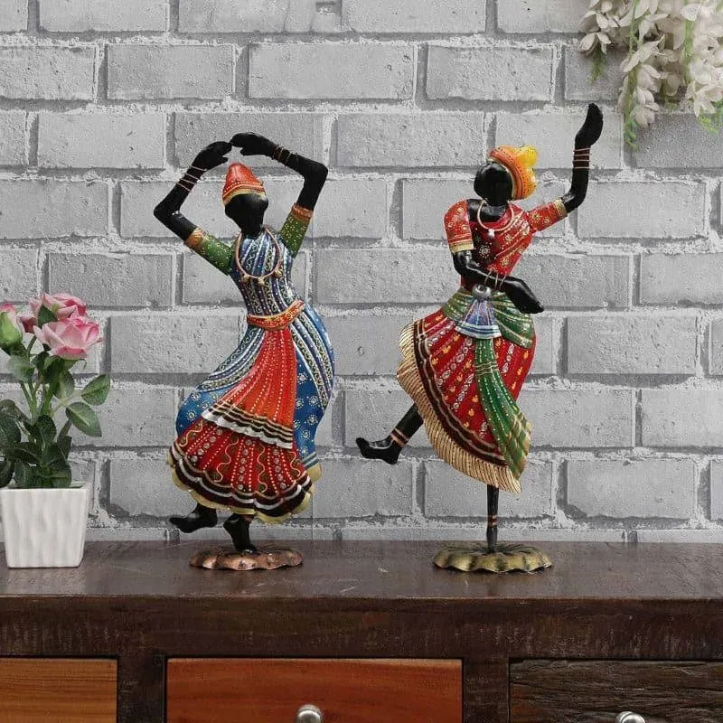 Folk Groove Showpiece - Set Of Two media 1