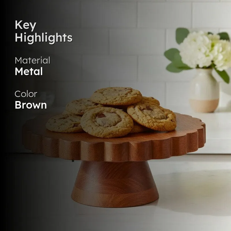 Elevora Wooden Cake Stand media 2
