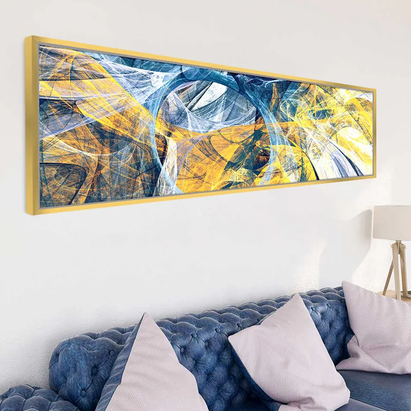 Sunlight In Water Abstract Wall Art media 3