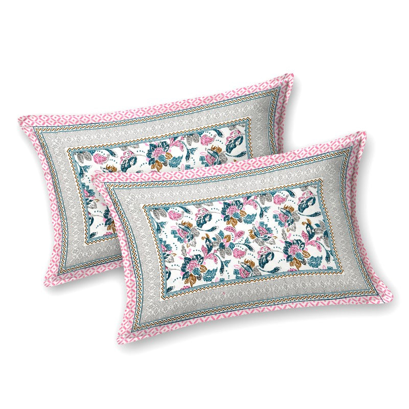 ModernNest Cotton Bedsheet (Pink) - 144 TC media 3