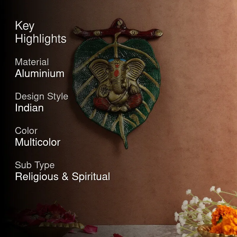 Vata Ganesh Aluminium Wall Accent media 2