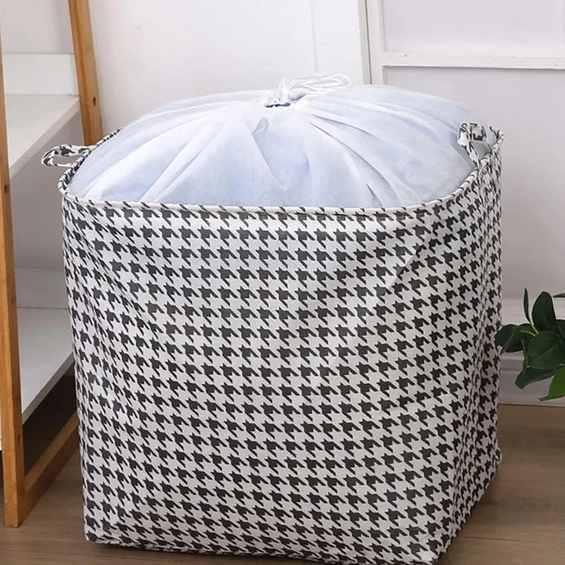 TidyNest Foldable Laundry Basket media 1