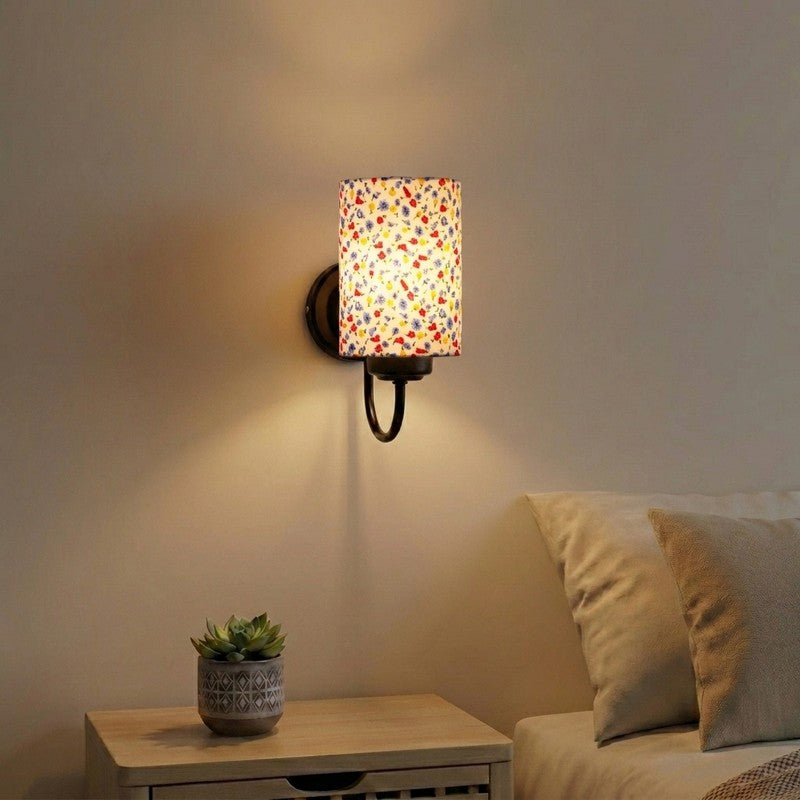 Cyluxe Soft Loom Cotton Wall Lamp
