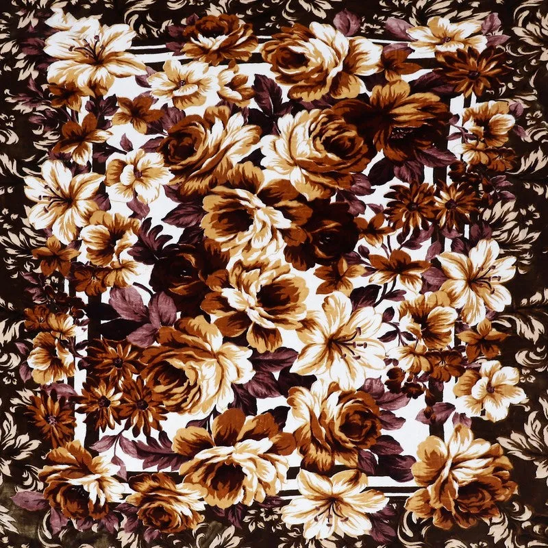 Monte Carlo Autumn Blossom Blanket - 1000 GSM media 6