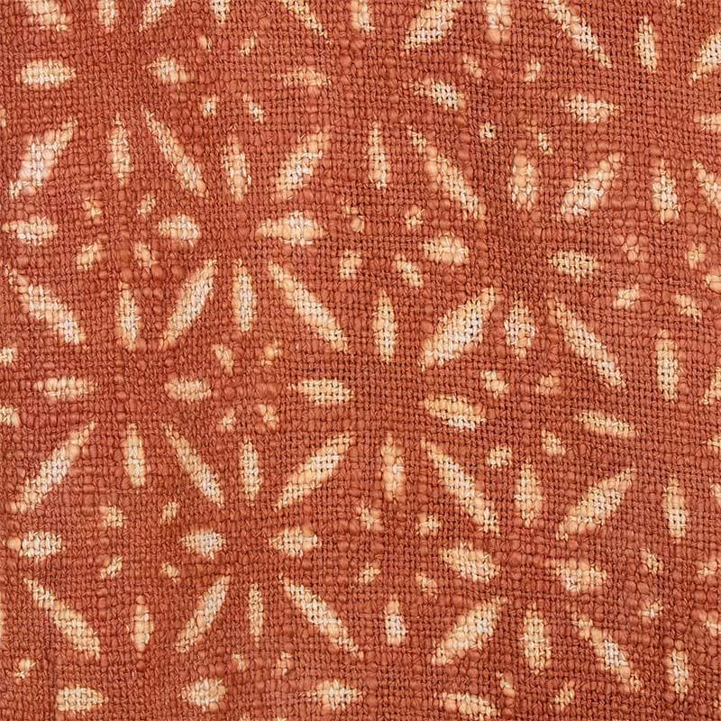 Terracotta Tile Handblock Printed Throw media 4
