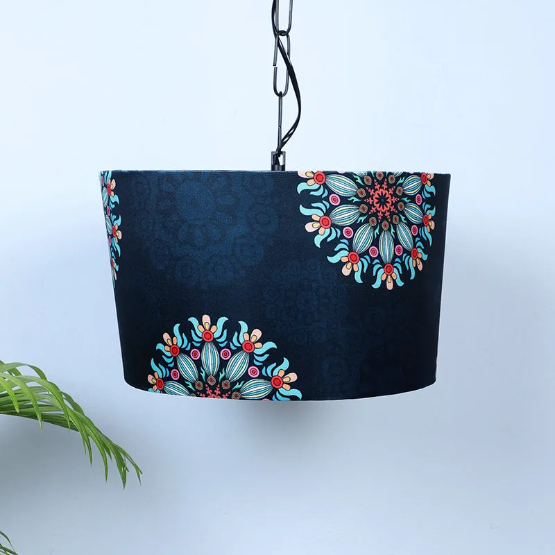 Toile Printed Iron Ceiling Lamp media 3