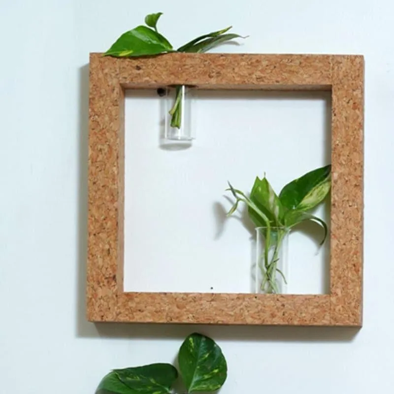 Framo Cork Testube Planter -Brown media 1