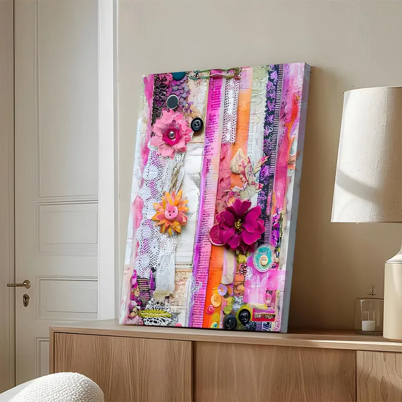 Sacred Bloom Canvas Wall Art media 4