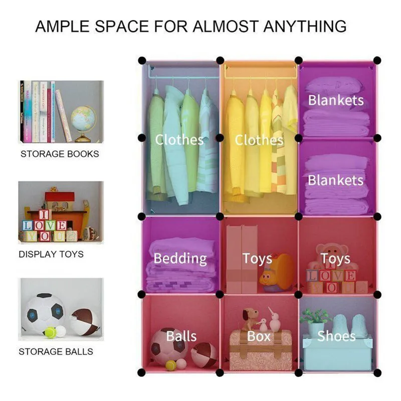 Clearway Metal & Plastic Racks - Pink media 7