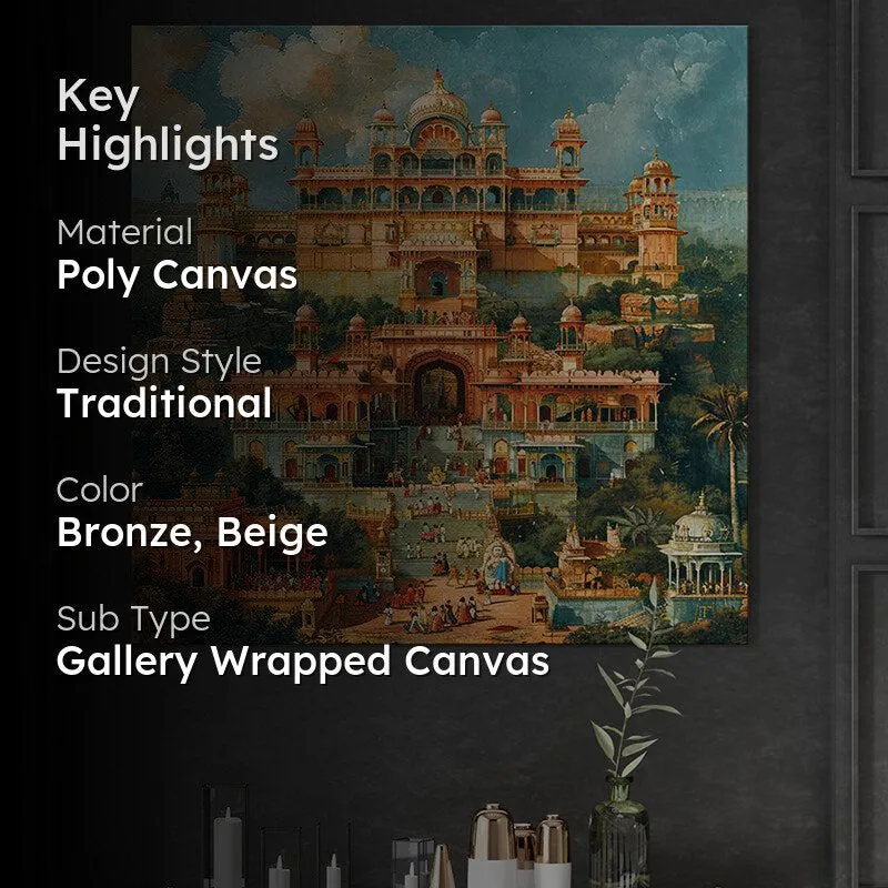 Grand Palace Poly Canvas Wall Painting media 2
