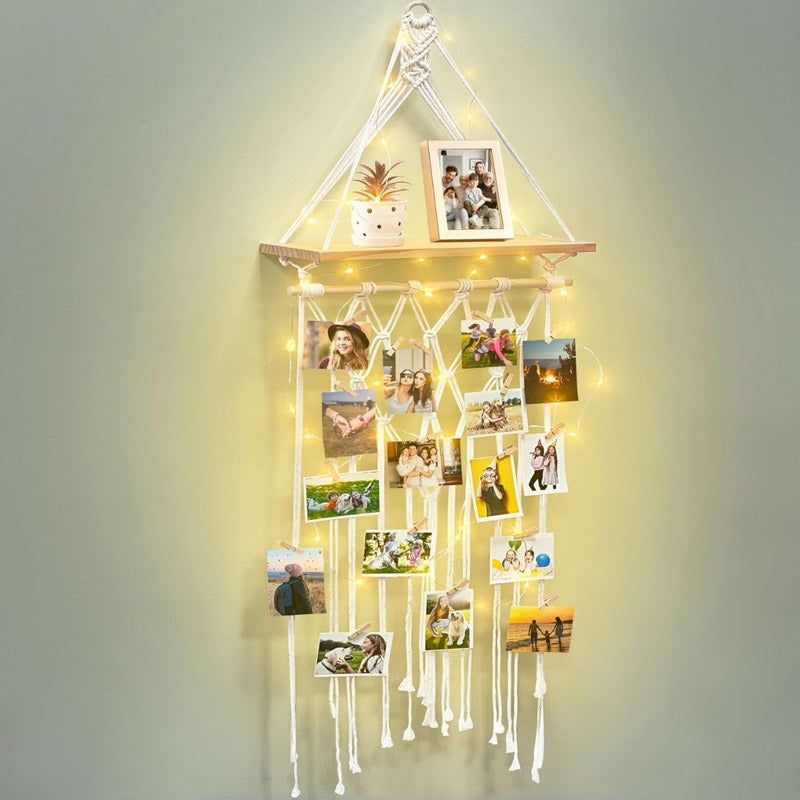 Emra Macrame Hanging Photoframe media 6