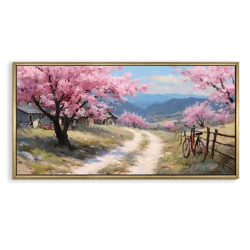 Pinkhaze Canvas Wall Painting With Frame media 3