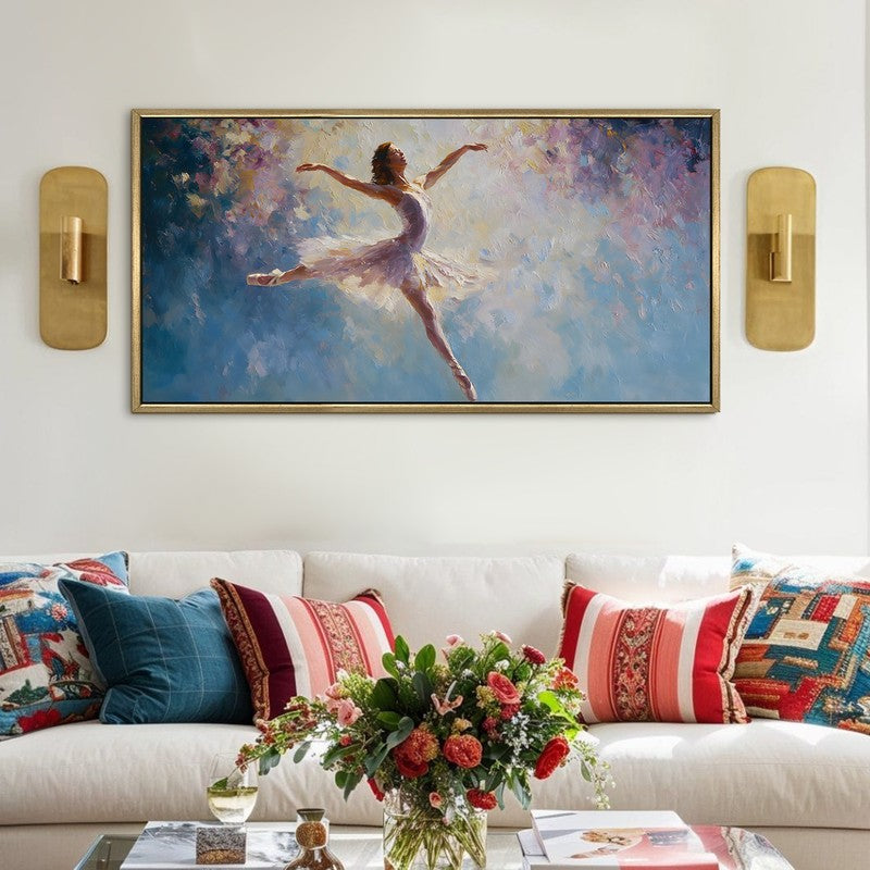 Whisper of Grace Canvas Wall Painting With Frame