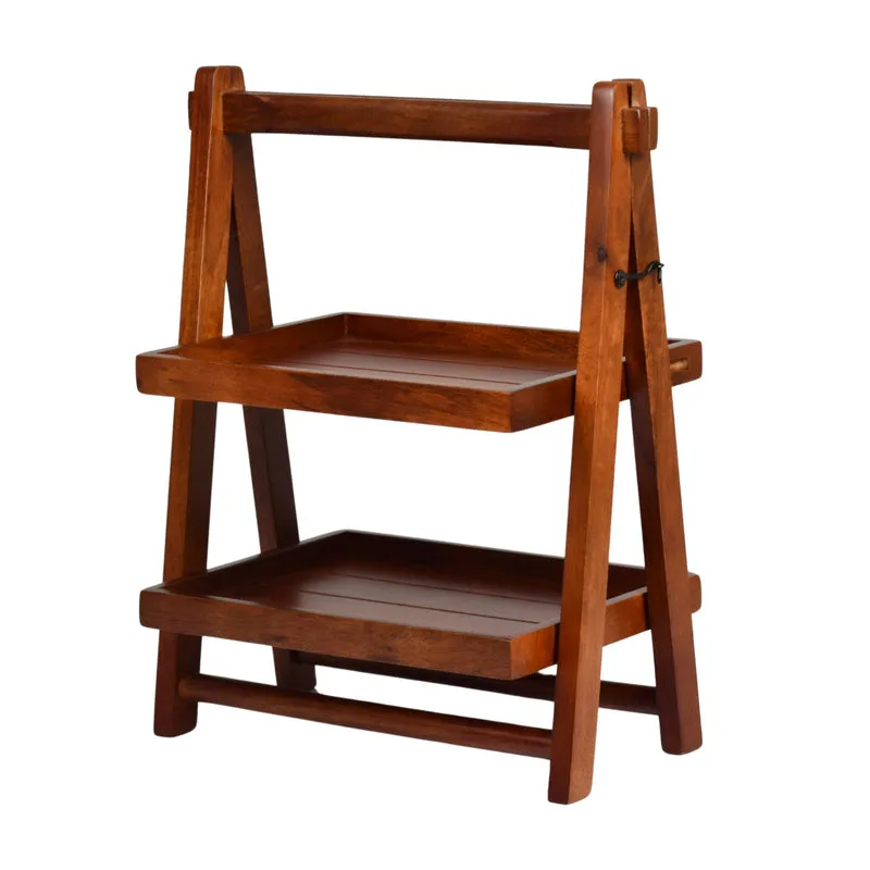 Mojo Wooden Double Decker Organizer media 7