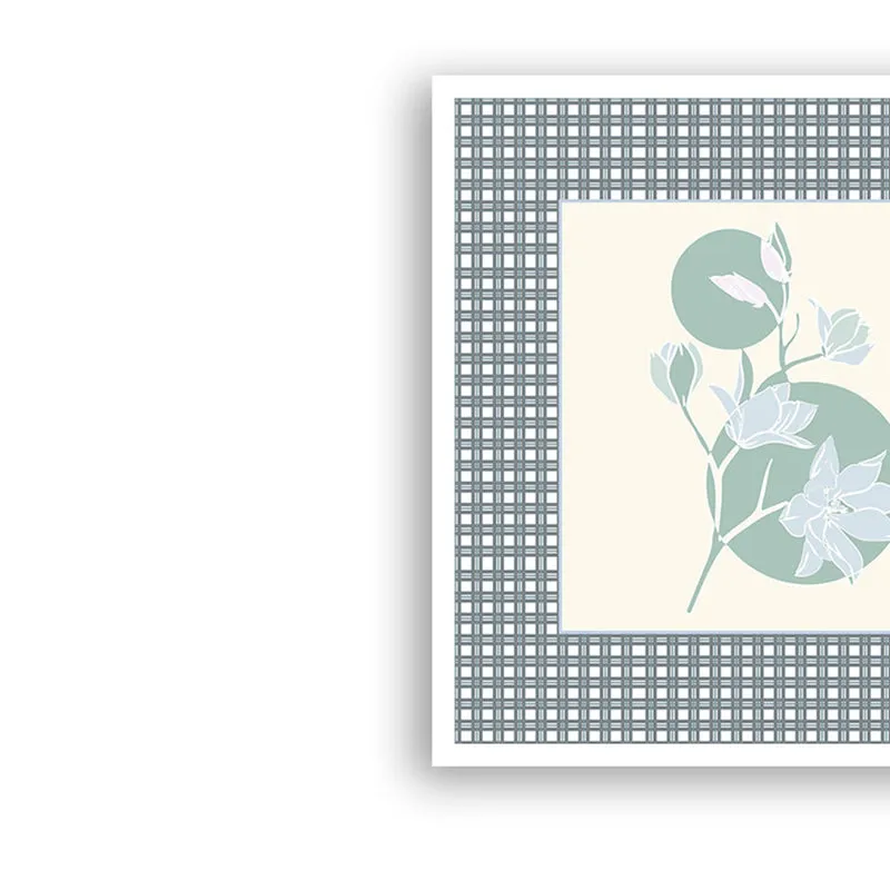 Circle Of Serene Wall Art with White Frame media 5