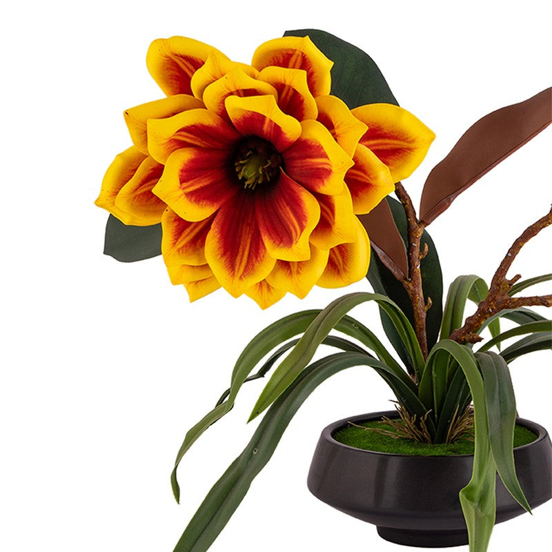 AarviDecor Sunburst Bloom Foam Artificial Plants media 7