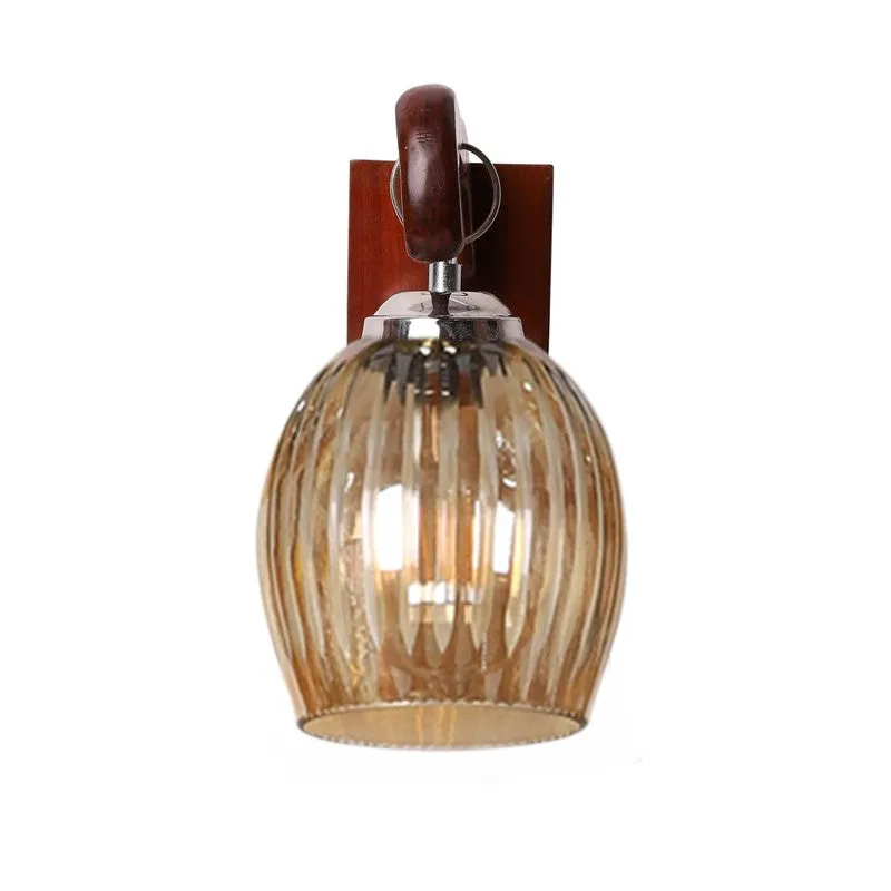 Vintage Glow Wavy Glass Wall Lamp media 6