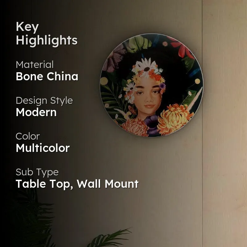 The Blooming Beauty Decorative Plate media 2