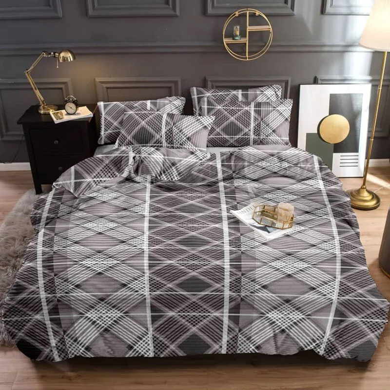 Calm Geometry Bedsheet - 190 GSM media 4